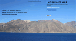 Desktop Screenshot of latish-sherigar.com